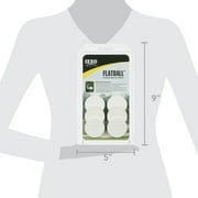 IZZO Golf Flat Ball Full-Swing Golf Training Aid, White