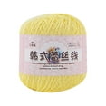 thumbnail image 2 of Aursykel Premium Crochet Yarn 1.8 oz Pack 1mm Thick 355.4yd Long Suit for DIY Crafts and Weaving Projects Strong and Soft Mercerized Thread for Beginners and Experts Suit for Apparel and Accessories, 2 of 6