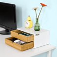 thumbnail image 2 of SoBuy FRG180-WN, 2-Tier Coffee Pod Storage Drawer, Coffee Capsule Holder Stand Box,Teabags Storage Case, 2 of 6