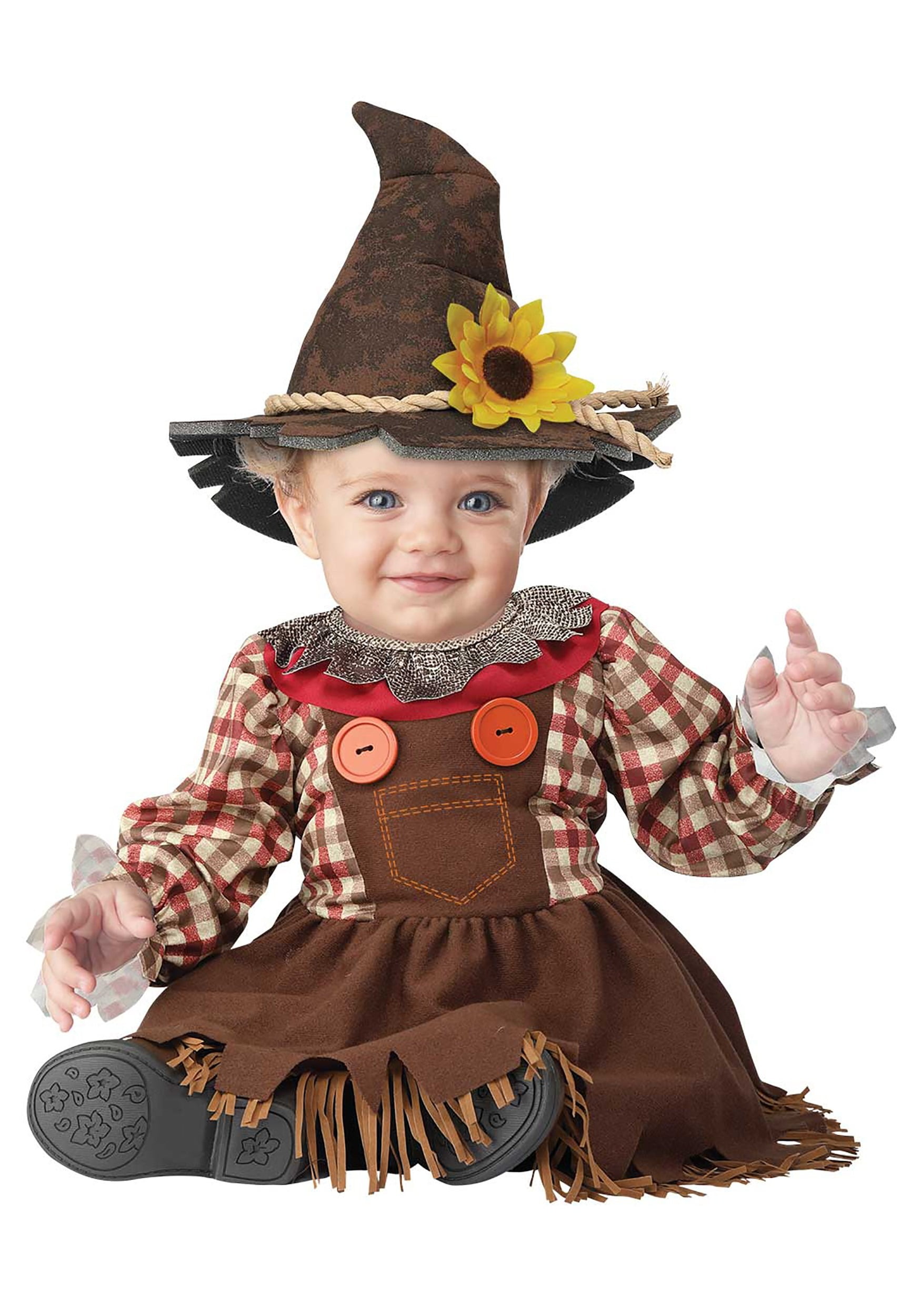 baby girl scarecrow costume