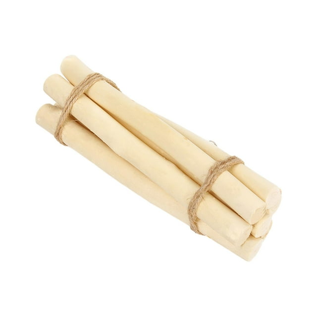 Lipstore Small Wood Sticks Rustic Wood Log Sticks for DIY Arts Crafts School Projects 7PCS 30cm