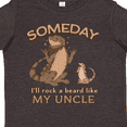 thumbnail image 4 of Inktastic Someday I'll Rock a Beard Like My Uncle-Bearded Dragons Boys or Girls Toddler T-Shirt, 4 of 5