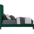 thumbnail image 4 of Meridian Furniture Harlie Green Velvet Twin Bed, 4 of 9