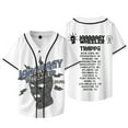 thumbnail image 2 of Jay Wheeler 2024 TRAPPii Tour Merch Baseball Jacket Summer Women Men Fashion Casual V-neck T-shirts, 2 of 3