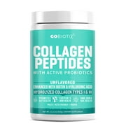 Collagen Peptides Powder   Active Probiotics by GoBiotix | Non-GMO | Unflavored