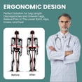 thumbnail image 4 of Welnove Adjustable Heel Lifts with 4 Layers - Up to 1 Inch Height Increase for Uneven Legs & Leg Length Discrepancy, Medium, 1 Pack, 4 of 8