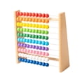thumbnail image 2 of Ábaco de madera con cuentas, juguete clásico de matemáticas, 10 filas, suma y resta, números, aritmética, ábaco, 100 cuentas para niños pequeños, 2 of 9