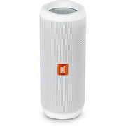 JBL Flip 4 Portable Waterproof Wireless Bluetooth Speaker with up to 12 Hours of Battery Life - White