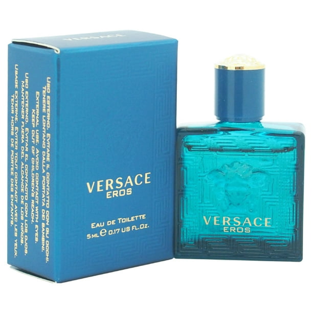 Versace Eros de Versace for Men - 0.17 oz EDT Splash (Mini). Versace Versace