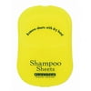 Shampoo Sheets, Set of Two 50-sheet Packs