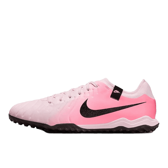 NIKE MENS TIEMPO LEGEND 10 PRO TF "PINK FOAM BLACK" DV4336 601 DV4336 601 from Stadium Goods