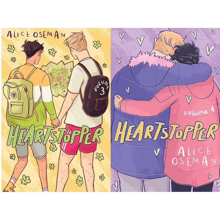 Heartstopper Series (Volumes 1-5) Books Collection Set By Alice