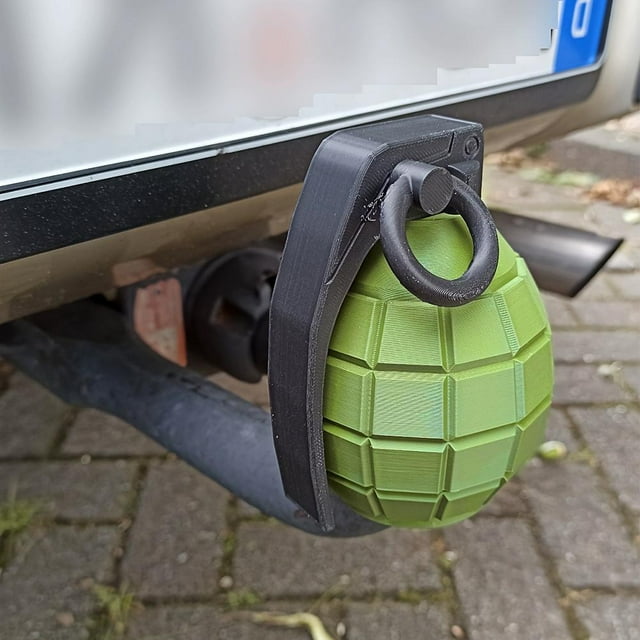 Tow Bar Ball Cover Cap - Lightweight & Practical, Fits Cars, Trucks, Trailers - High Quality PLA Material - 50mm Size