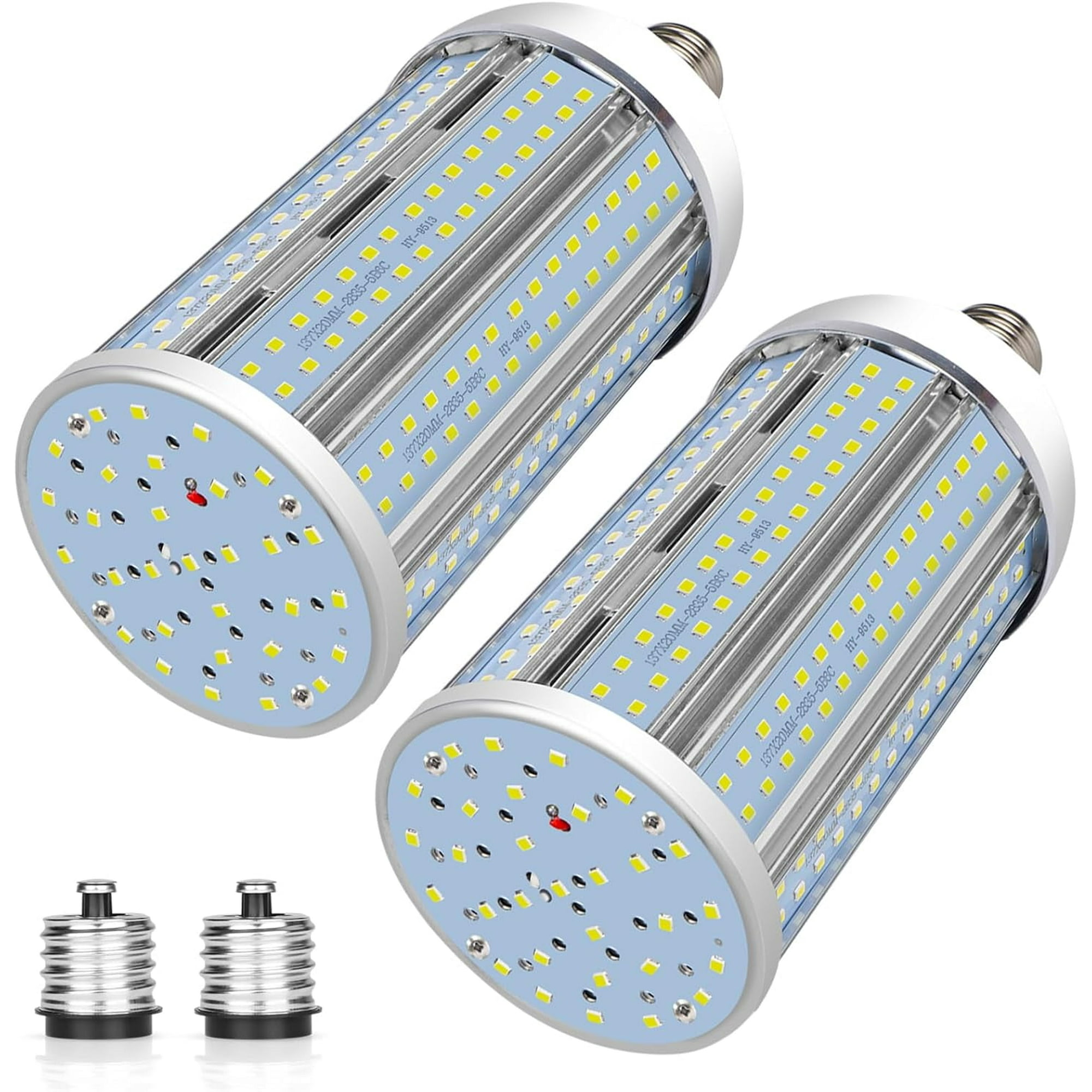 120W LED Corn Bulb 2 Pack, 14400 Lumens Super Bright Light, 5000K Daylight White Corn Light, E26/E39 Large Mogul Base for Outdoor Indoor Garage Warehouse Factory Workshop