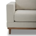 thumbnail image 6 of Better Homes & Gardens Springwood Wood Frame 83.46" Couch, Cream Linen, Light Honey Woodbase Finish, 6 of 14