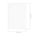 thumbnail image 3 of LEEYNEER 10 Pcs Punch Card Set Clear Sleeves for Cards Shield Wallet Transparent, 3 of 6