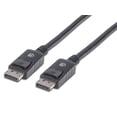 thumbnail image 1 of Cable de Video Manhattan DisplayPort, Ultra HD 4K, Blindado, 1m. Manhattan 306935, 1 of 2