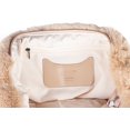 thumbnail image 3 of Luxe Faux Fur 676685047915 Faux Fur Handbag - Tan, 3 of 3