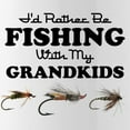 thumbnail image 2 of CafePress - Rather Be Fishing Grandkids Stainless Water Bottle - Stainless Steel Water Bottle, Sports Bottle, 1.0L, 2 of 5