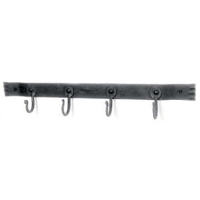 Minuteman WH-04 Wall Bracket Four Hook in Black