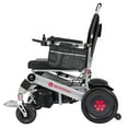 thumbnail image 3 of Bangeran Mammoth EX Durable Ergonomic Electric Powered Wheelchair for Seniors & Disability, Foldable Transport Chair Allowed on Airplanes - Silver, 3 of 13