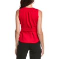 thumbnail image 2 of Gracia womens  Button Vest, s, Red, 2 of 3