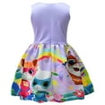 thumbnail image 2 of 3-8 year old Super Kitties girls' dress, sleeveless bow tie dress A-line skirt, 2 of 5