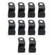 thumbnail image 1 of 10 Uds. Gancho de conexión para colgar colgador de ropa ganchos de hebilla de conexión (negro) Tmvgtek Libre de BPA, 1 of 8