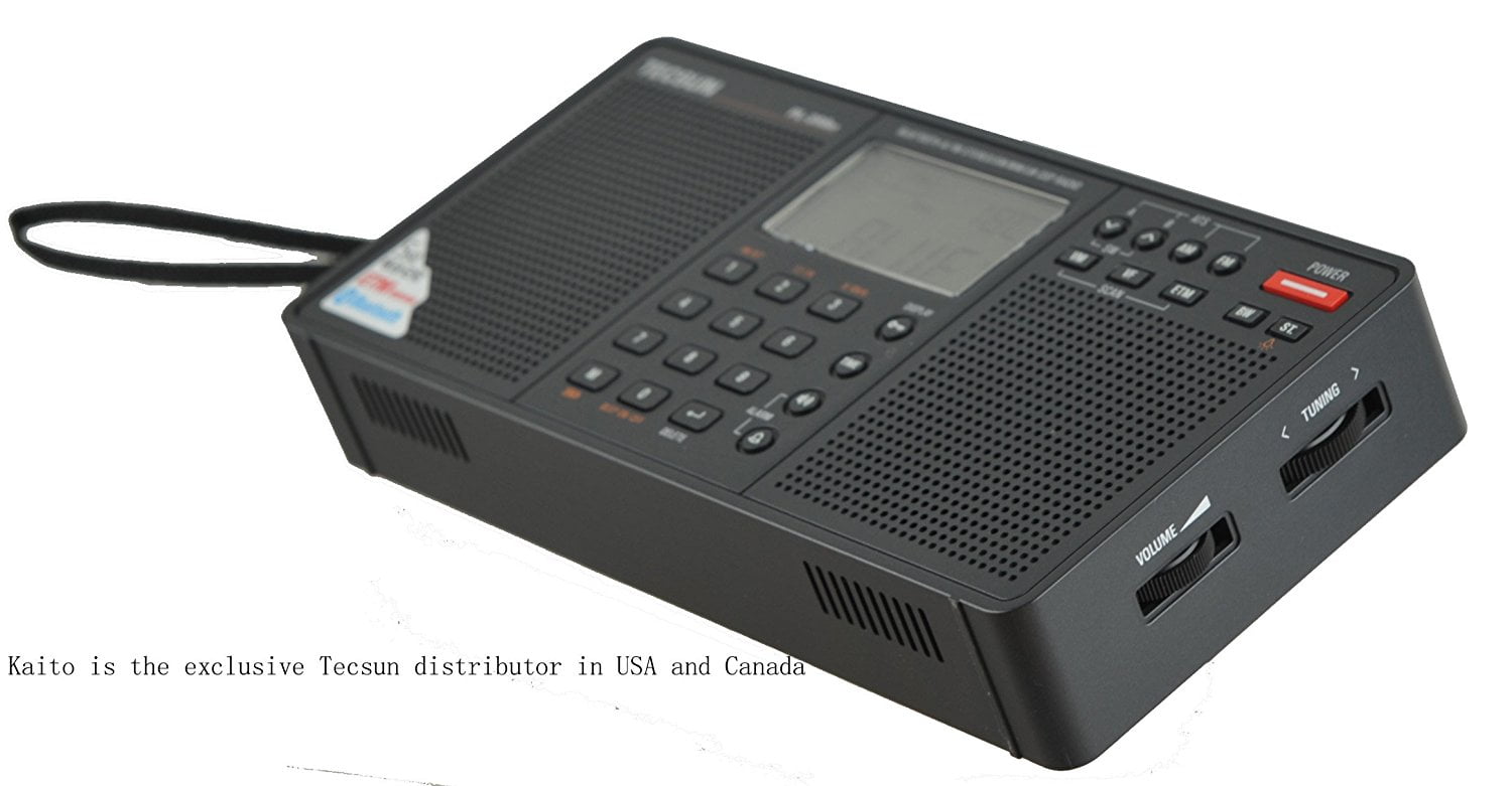 Tecsun PL398BT DSP Digital AM/FM/LW Shortwave Radio with Dual Speakers & Bluetooth