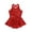 Red, variant on Runhomal Girls Sequins Dance Leotards Jazz Modern Tap Ballet Outfits Clothes Tutu Dress Black 14