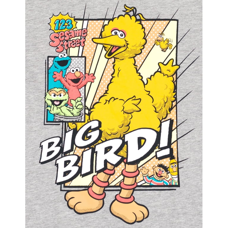 Sesame Street Big Bird T-Shirt Adult - Walmart.com