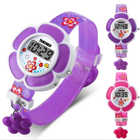 2017 New Electronic Digital Watch Sprot Silicone Kids Watch Boy Girl WristWatch