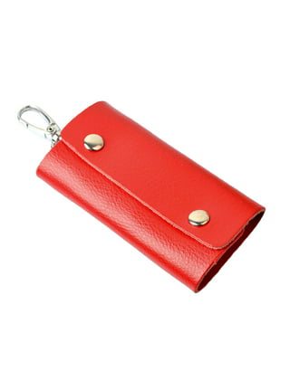 Visland Multifunctional Bangle Key Ring Card Holder Faux Leather
