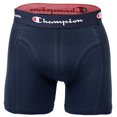 thumbnail image 4 of Champion Men's Boxershorts, Pack Of 2 - Cotton, Unicoloured Blue/Navy S (Small), 4 of 5