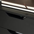 thumbnail image 2 of 3 Drawer File Cabinet | Store Stationery in 2 Small & 1 Large Drawer | Smooth Glide without Noise | Mobile with Locking Brakes, 2 of 3