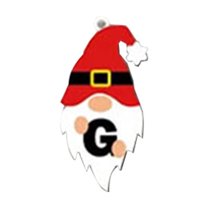 Lilixerw Christmas Letters Ornaments with Hanging Ornaments Alphabet Ornaments,for Personalized Holiday Stocking Tags Xmas Tree Decorations