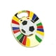 thumbnail image 3 of Llaveros Abrebotellas de Trofeo 2026, Llaveros Giratorios de Balón de Fútbol, Accesorios para Aficionados Al Fútbol para Hombres., 3 of 7