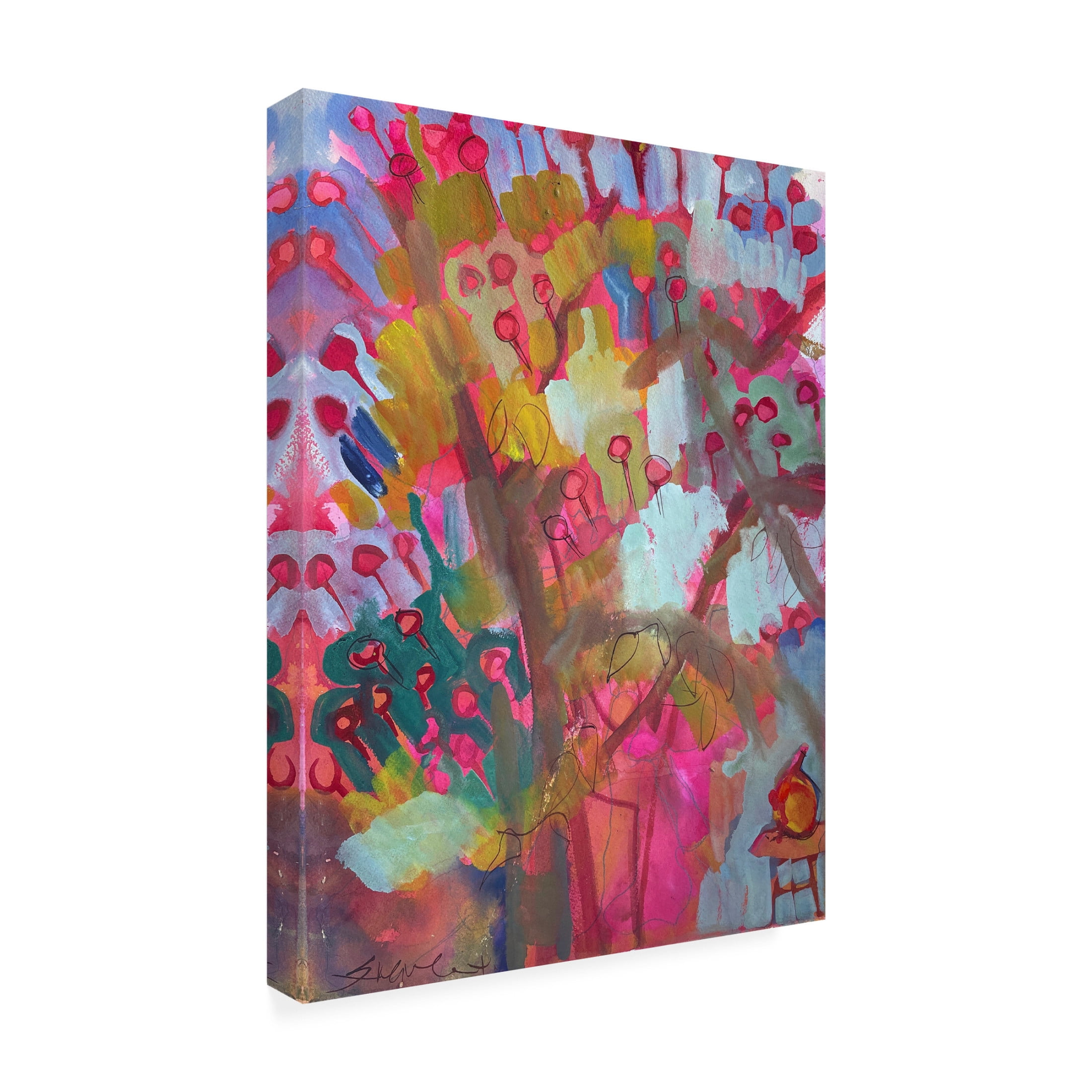Trademark Fine Art Erin McGee Ferrell Under the Apple Tree III Canvas Wall Art