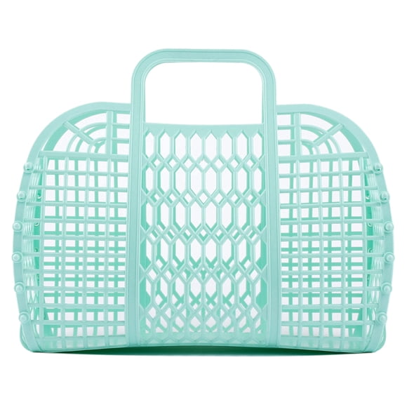 Bolsa de Playa BABANA Jelly para Mujer, Gran Tote, Color Menta