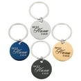 thumbnail image 3 of 4Pcs Round-shaped Pet Name Tags Stainless Steel Pet Collars Cat Tags Puppy Tags, 3 of 8