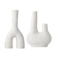 thumbnail image 3 of GUOOL 2Pcs Ceramic Flower Vase Abstract Vase Decors Entryway Desk Plant Pot Holder, 3 of 9