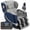 Blue, variant on Zero Gravity Full Body Massage Chair with 10 Fixed Rollers, Soothing Heat Function, Deep-Kneading Foot Massager, Bluetooth Speakers, Black
