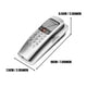 thumbnail image 2 of FSK/DTMF Identificador de Llamadas Teléfono Teléfono con Cable Escritorio Puesto Fijo Teléfono de extensión de Moda para hogar, Hotel, Oficina(Plata) telephone wall Higoodz Accesorios Electrónicos, 2 of 7