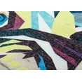 thumbnail image 6 of Elizabeth Sutton MI20B Every Rose Abstract/Floral Modern Black Area Rug, 2'7" x 8', 6 of 6