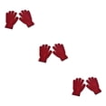 thumbnail image 1 of Qarigey 1 par de guantes para niños, guantes para niños, accesorio de ropa práctico para cubrir las manos con Color sólido para ropa de Type1 NO1, 1 of 6