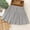 Gray, variant on Hvobtty Girls' Pleated Half Skirts, Toddler Half Skirts, Fashionable Girl's Elastic Waist Bow Pleated Skirt Versatile Casual Half Skirt Black 1-2 Years