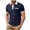 Navy, variant on Zshosam Mens Golf Shirts Mens Polo Shirts Short Sleeve Casual Collared Summer Vacation Shirts Golf Polo Shirts Size XXL,(Navy XXL)