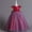 Red, variant on Wavsuf Flower Girls Dress Nets Sequins Hot Pink Princess Dress Size 7-8 Years