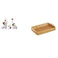 thumbnail image 1 of Esculturas de elefantes,Estatuas de elefantes,decoración del hogar,artesanías de cerámica,Cestas de almacenamiento,Cestas de almacenamiento de cocina tejidas con asas hechas a mano,Cestas de, 1 of 8