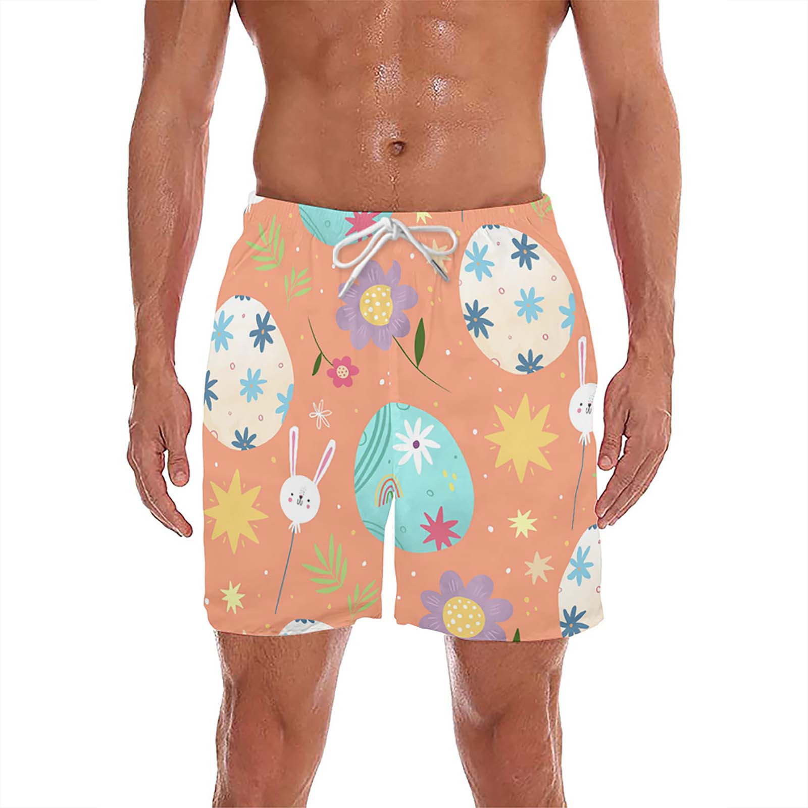 mens bathing suits with boxer liner
